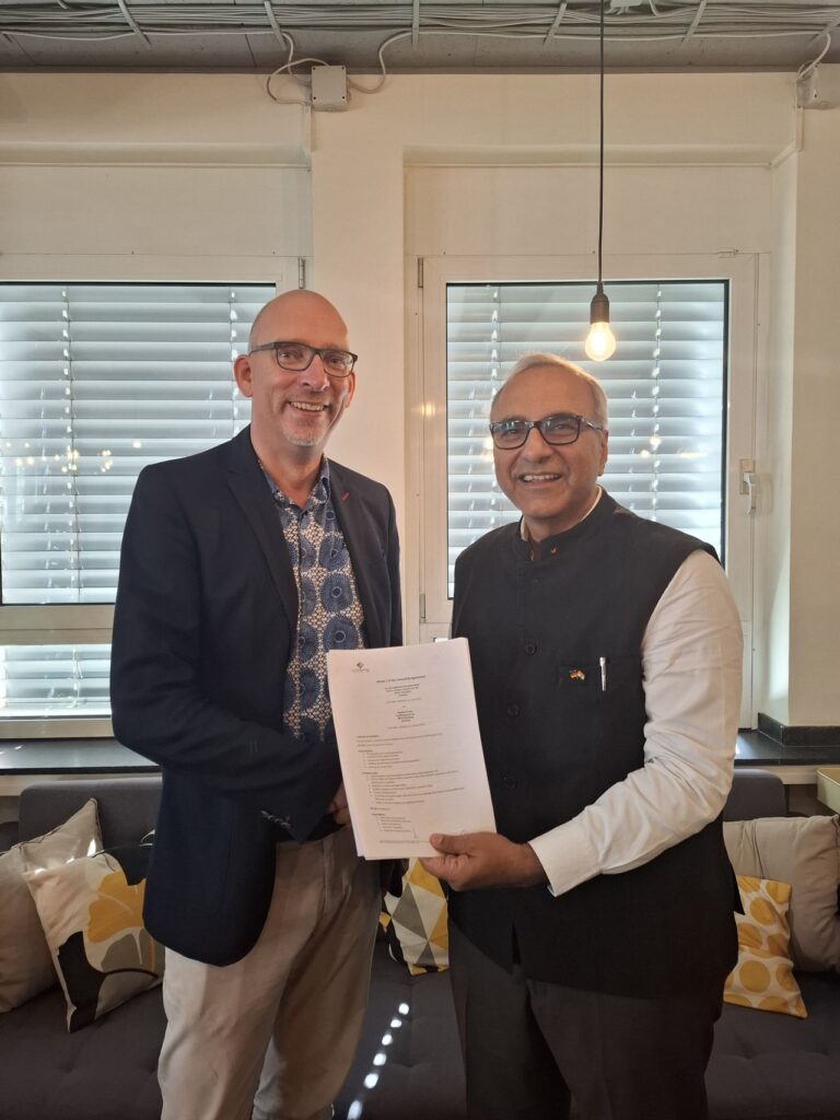 Milestone Achieved! India meets Germany !